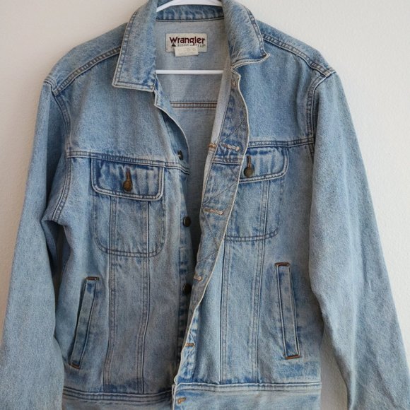 wrangler denim jacket womens